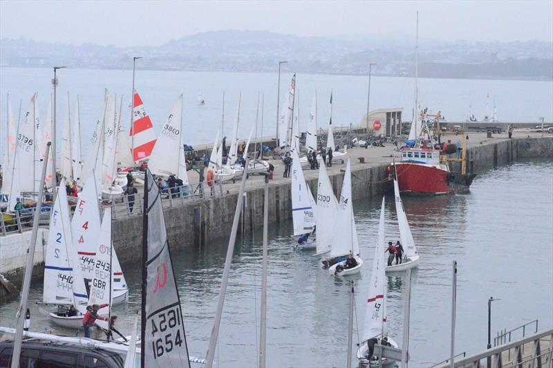 BUCS British University Fleet Racing Championships at Torbay photo copyright Moiz Shah taken at Royal Torbay Yacht Club and featuring the BUSA class