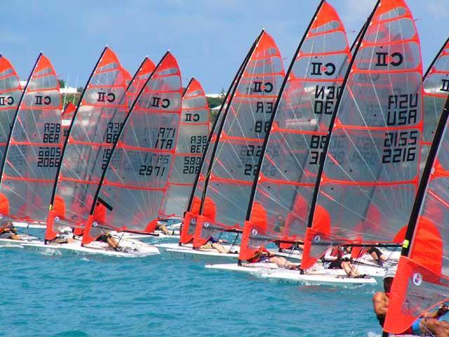 Youth Olympic teams to be selected at Sail Brisbane 2014 photo copyright Performance Sailcraft taken at Royal Queensland Yacht Squadron and featuring the Byte class