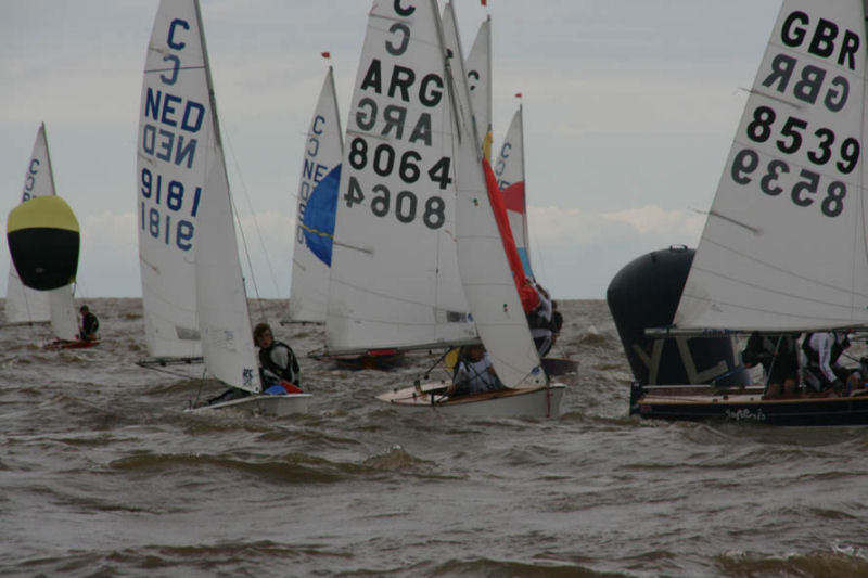 Cadet worlds practice race photo copyright Yacht Club of Argentina taken at  and featuring the Cadet class