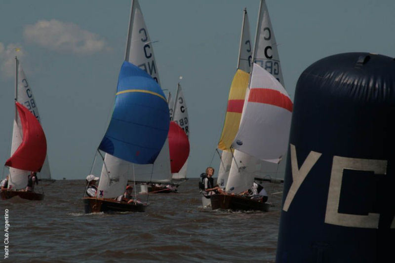 Cadet worlds day 4 photo copyright Yacht Club Argentino taken at  and featuring the Cadet class