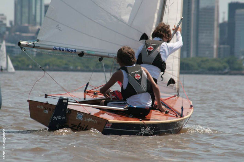 Cadet worlds day 4 photo copyright Yacht Club Argentino taken at  and featuring the Cadet class