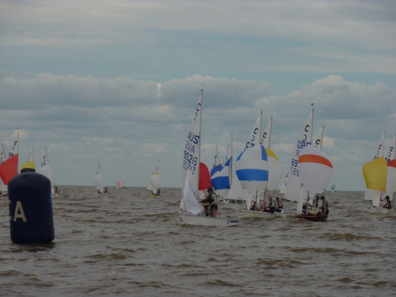 Cadet worlds day 5 photo copyright Andy Shorrock taken at  and featuring the Cadet class