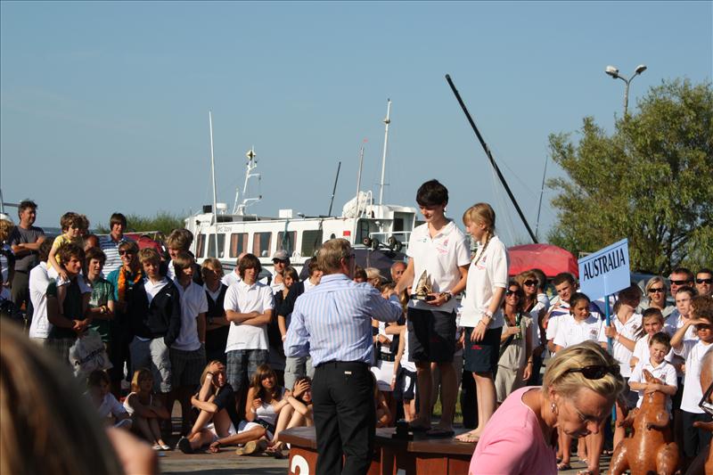 Cadet Worlds and Promotional Regatta winners photo copyright David Elliott taken at  and featuring the Cadet class