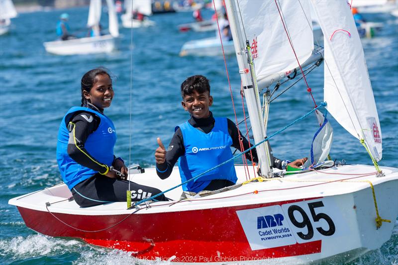 ABP Cadet UK Nationals in Plymouth day 1 - photo © Paul Gibbins Photography