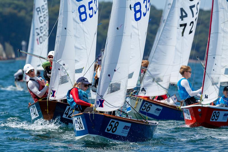 ABP Cadet UK Nationals in Plymouth day 1 - photo © Paul Gibbins Photography