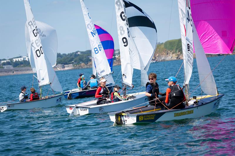 ABP Cadet UK Nationals in Plymouth day 2 - photo © Paul Gibbins Photography