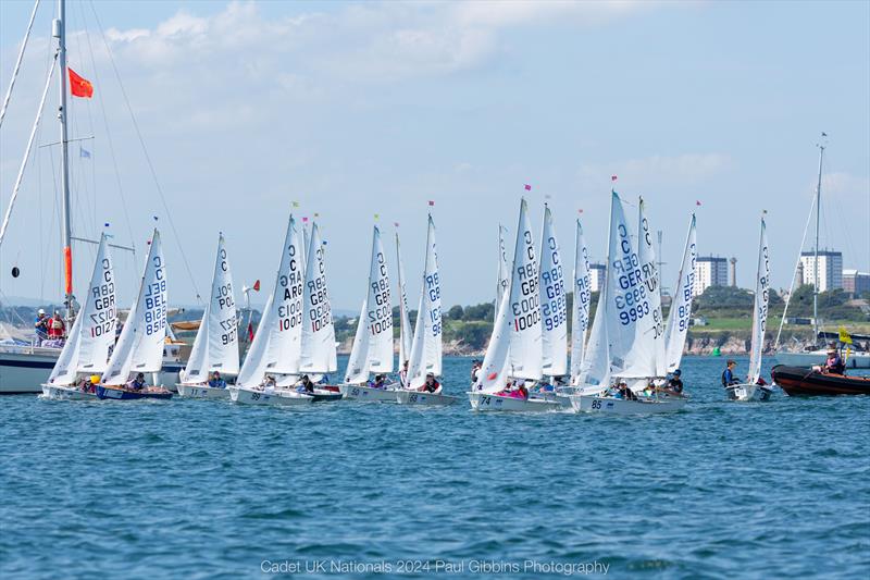 ABP Cadet UK Nationals in Plymouth day 2 - photo © Paul Gibbins Photography