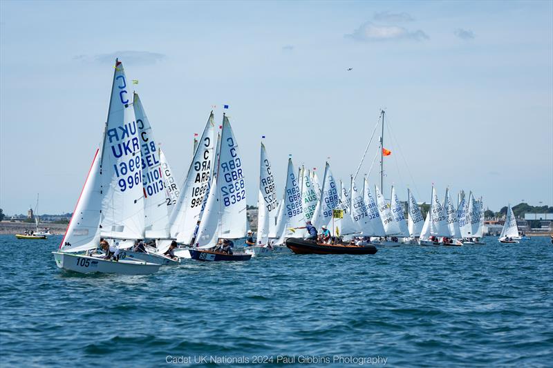 ABP Cadet UK Nationals in Plymouth day 3 - photo © Paul Gibbins Photography