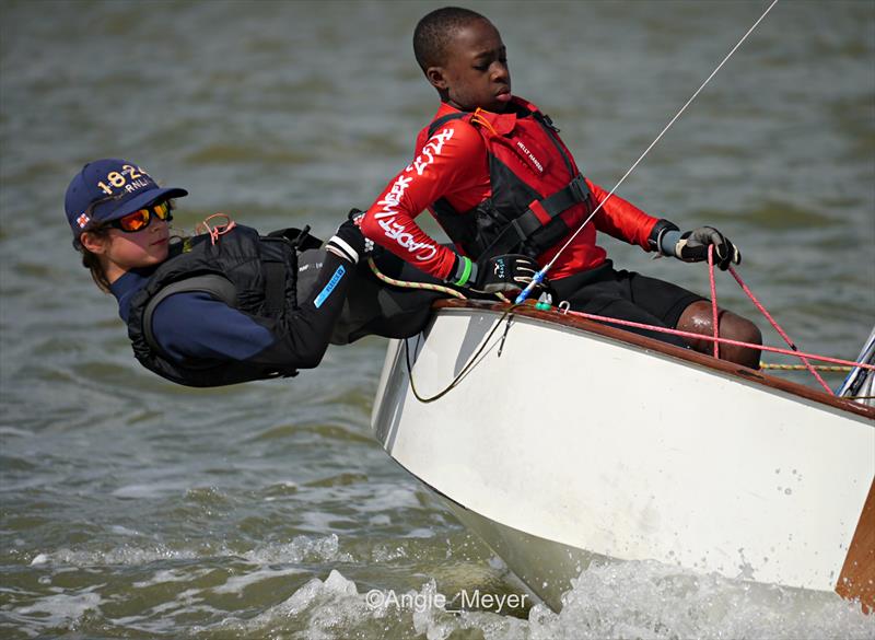 Waldringfield  Cadet Week 2024 photo copyright Angie Meyer taken at Waldringfield Sailing Club and featuring the Cadet class