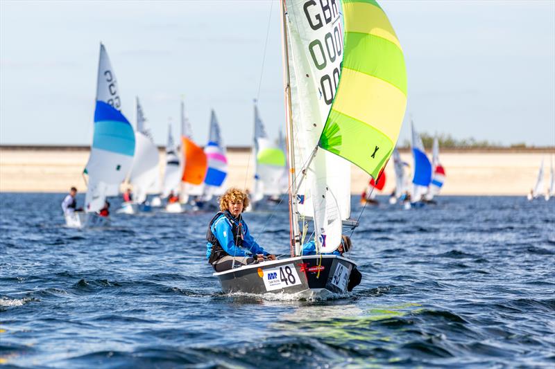 Cadet class Inlands 2024 at Datchet Water photo copyright Tim Hampton / www.timhampton.uk taken at Datchet Water Sailing Club and featuring the Cadet class