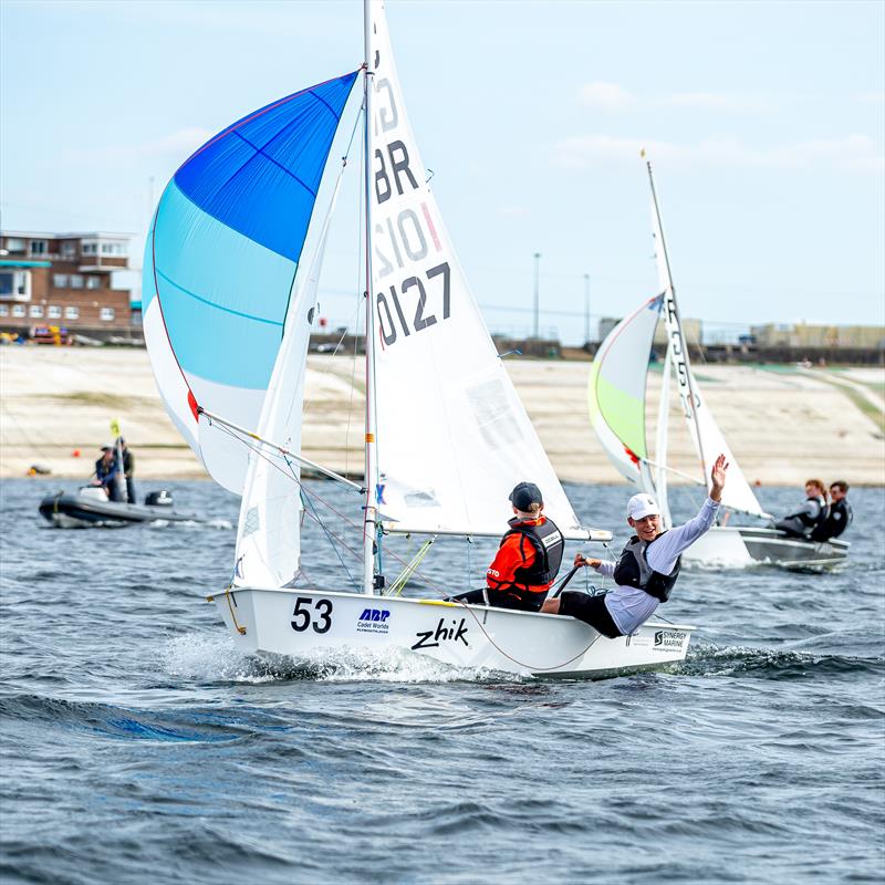 Cadet class Inlands 2024 at Datchet Water photo copyright Tim Hampton / www.timhampton.uk taken at Datchet Water Sailing Club and featuring the Cadet class