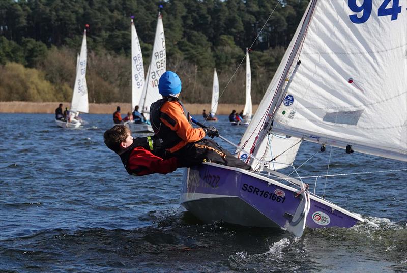 Cadets open meeting at Frensham Pond - photo © Steve Gregory