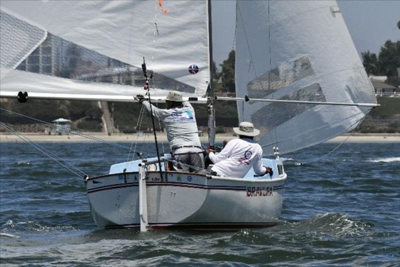 Bravura, is the overall winner of the 2024 Cal20 Championship. Skipper Jeff Ives won by one point with a record of 4, 6, 9, 6, 2, 2, 10 in a fleet of 18 other boats photo copyright Laurie Morrison Photography taken at Shoreline Yacht Club and featuring the Cal 20 class