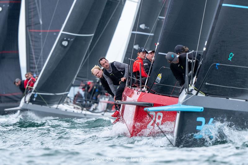 HYS Cape 31 Nationals in Lymington photo copyright Ian Roman / www.ianroman.com taken at Royal Lymington Yacht Club and featuring the Cape 31 class