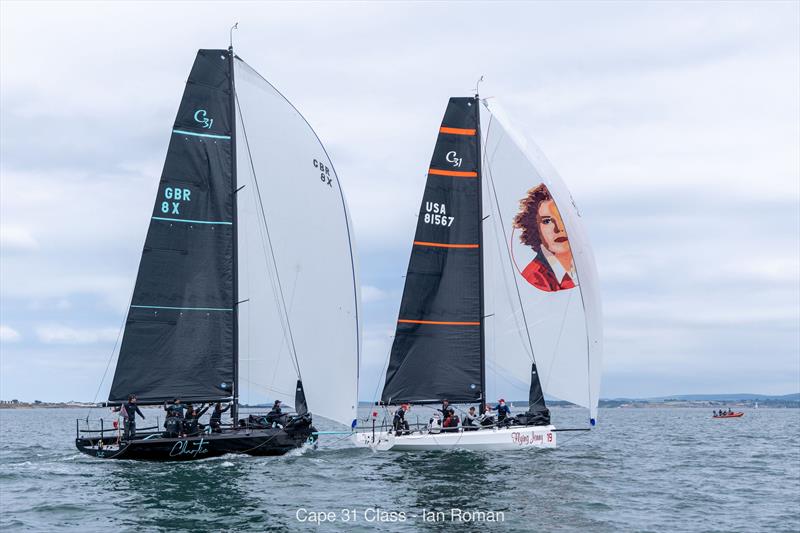 HYS Cape 31 Nationals in Lymington photo copyright Ian Roman / www.ianroman.com taken at Royal Lymington Yacht Club and featuring the Cape 31 class