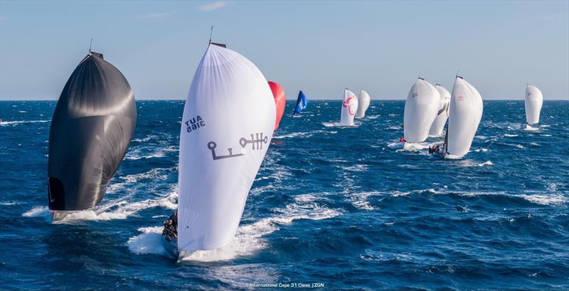 Cape 31 Europeans in Sanremo photo copyright International Cape 31 Class / ZGN taken at Yacht Club Sanremo and featuring the Cape 31 class