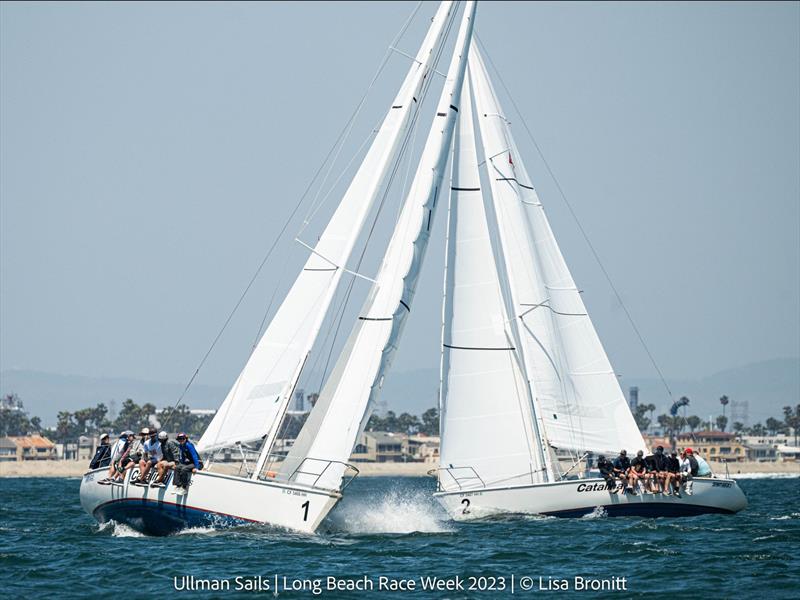 Long Beach Race Week photo copyright Ullman Sails / LBRW 2023 / Lisa Bronitt taken at Long Beach Yacht Club and featuring the Catalina 37 class