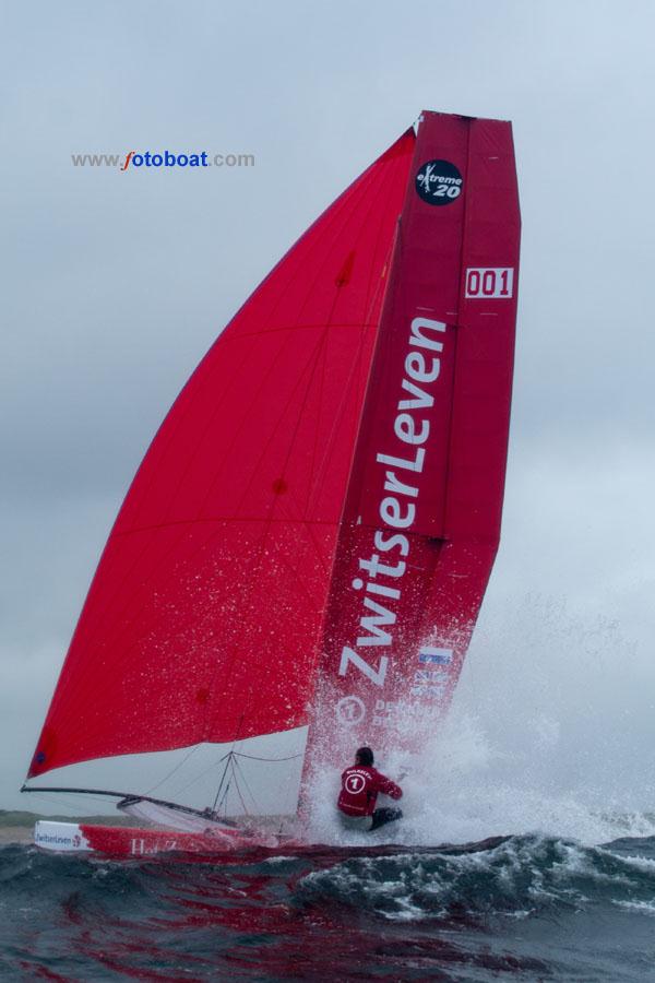 Zwitserleven Round Texel Race photo copyright Martina Barnetova / www.fotoboat.com taken at  and featuring the Catamaran class