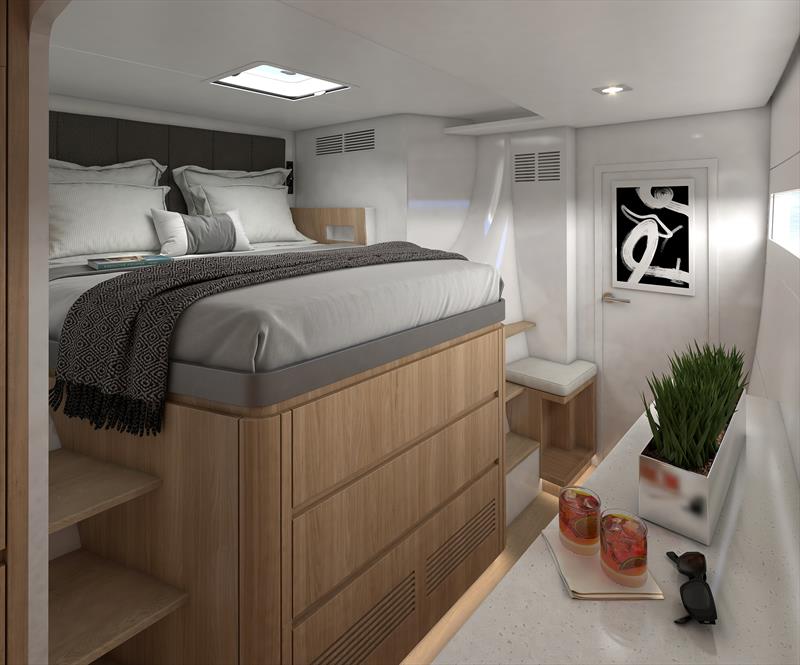 Balance 502 - Master Bedroom - HD 01 photo copyright Balance Catamarans taken at  and featuring the Catamaran class