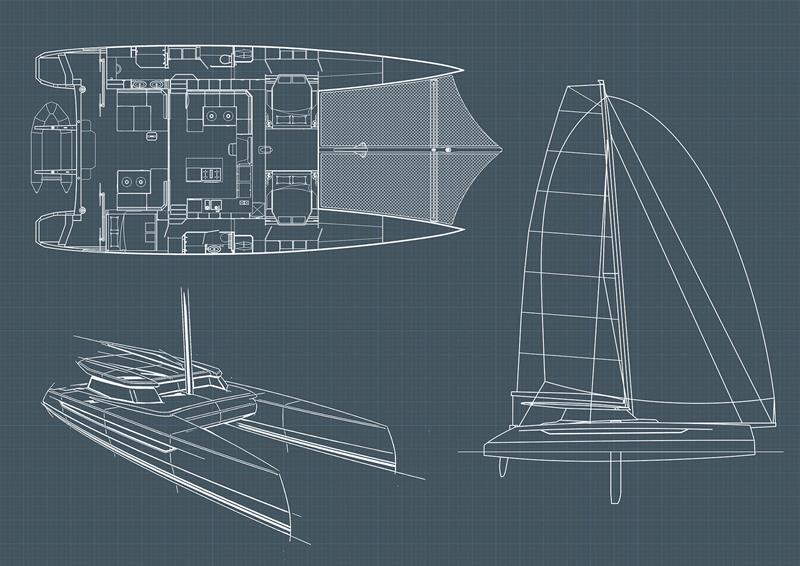 EVO-60 Performance Sailing Catamaran photo copyright Evolution Marine Manufacturing taken at  and featuring the Catamaran class