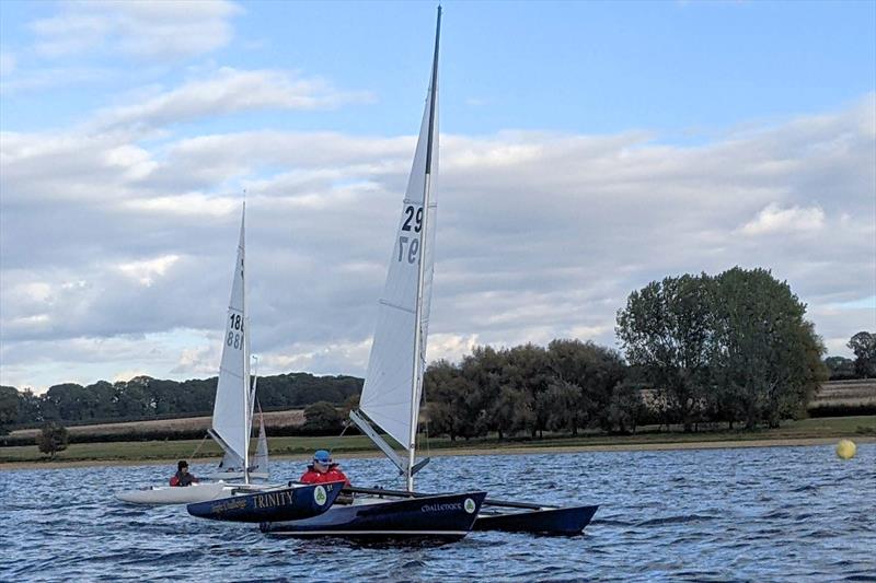 UK Challenger Championships at Rutland photo copyright Mike O'Connor taken at Rutland Sailing Club and featuring the Challenger class