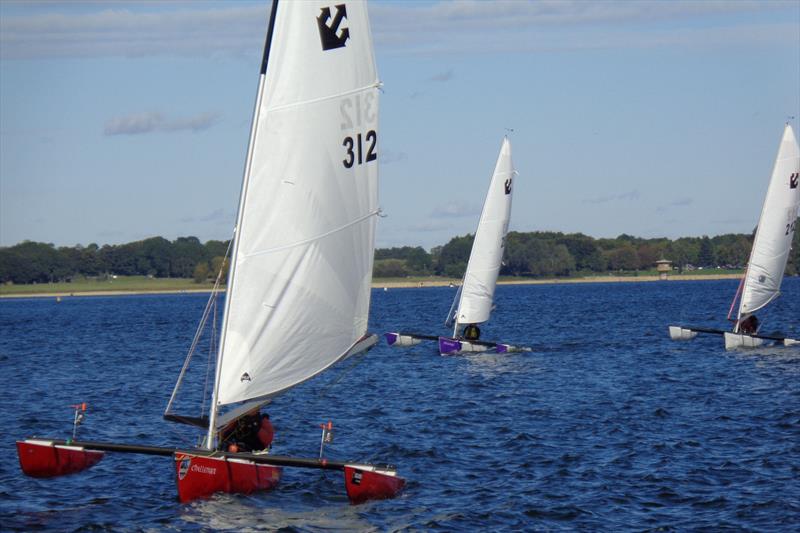 UK Challenger Championships at Rutland photo copyright David Driffill taken at Rutland Sailing Club and featuring the Challenger class