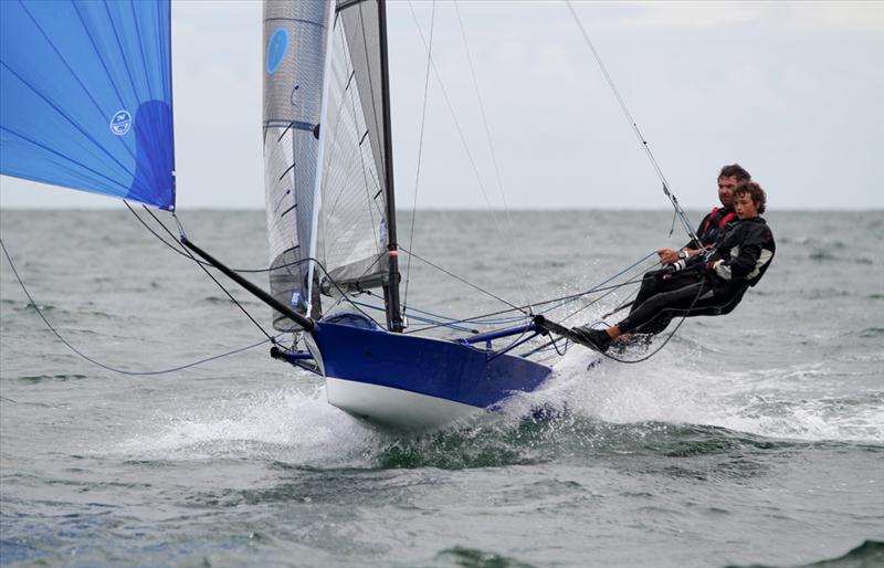 UK Cherub Nationals at Pwllheli photo copyright Andy Green / www.fotoboat.com taken at Pwllheli Sailing Club and featuring the Cherub class