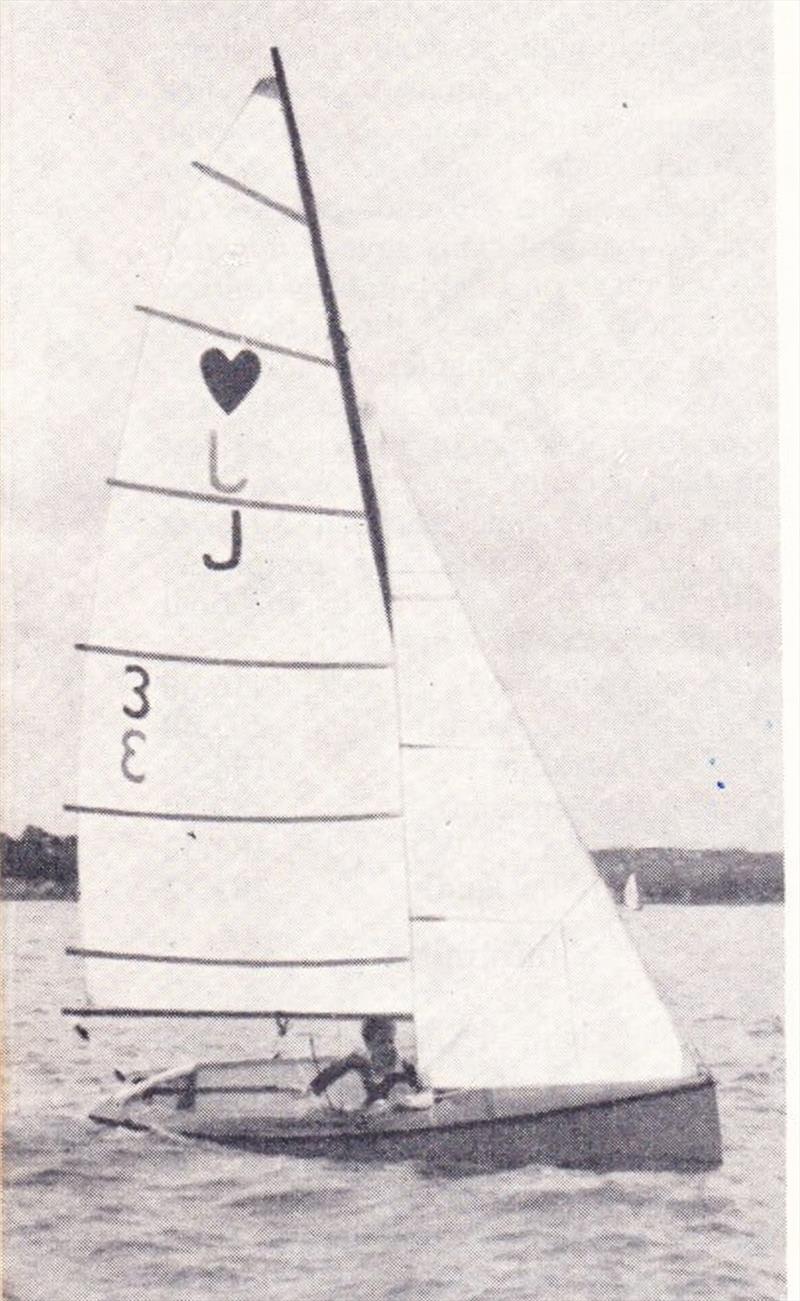 Graeme Woodroffe - Junior Cherub - Auckland - March 1960 photo copyright Sea Spray taken at Takapuna Boating Club and featuring the Cherub class