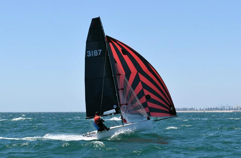 60th Cherub Australian National Championship - Handicap winners, Jessica Swadling & James Glassock - photo © Keisha Day