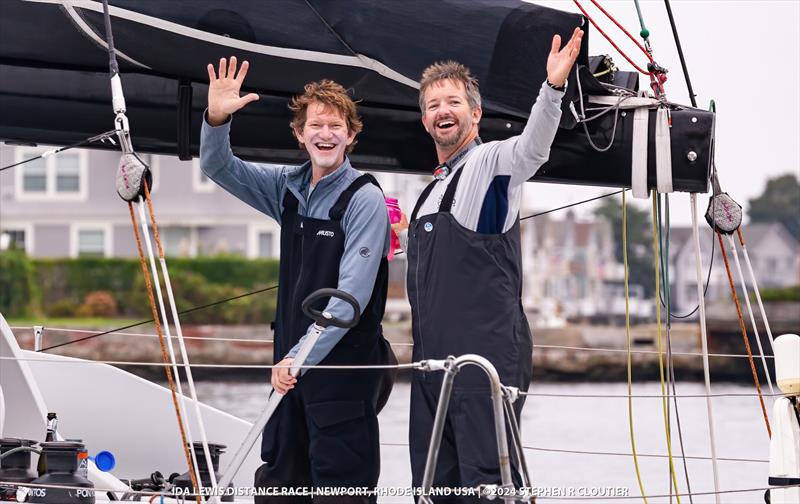 Privateer's Carl L.C. Kah III (left) and Ervin Grove - Ida Lewis Distance Race 2024 - photo © Stephen R Cloutier