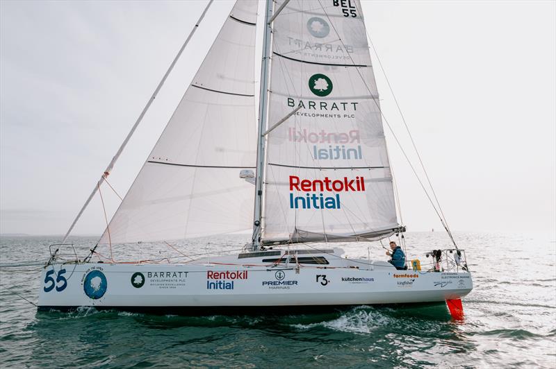 James Ketchell will set sail on his remarkable 30,000 nautical mile journey aboard his Class 40 yacht, `Mindset` photo copyright Premier's Gosport Marina taken at  and featuring the Class 40 class