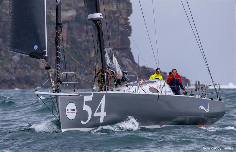 Cole Brauer and Elizabeth Tucker deliver First Light to Sydney and Tucker's new journey begins in earnest.. - photo © Bow Caddy Media