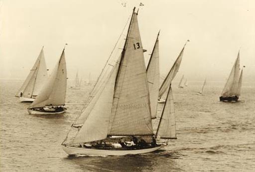 Dorade present and past photo copyright Stuart Streuli taken at New York Yacht Club and featuring the Classic Yachts class