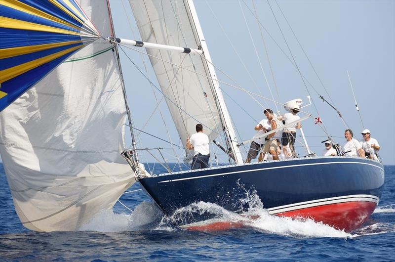 Emeraude at the 8th Puig Vela Clàssica Regatta in Barcelona photo copyright Martinez Studio / www.MartinezStudio.es taken at Real Club Nautico de Barcelona and featuring the Classic Yachts class