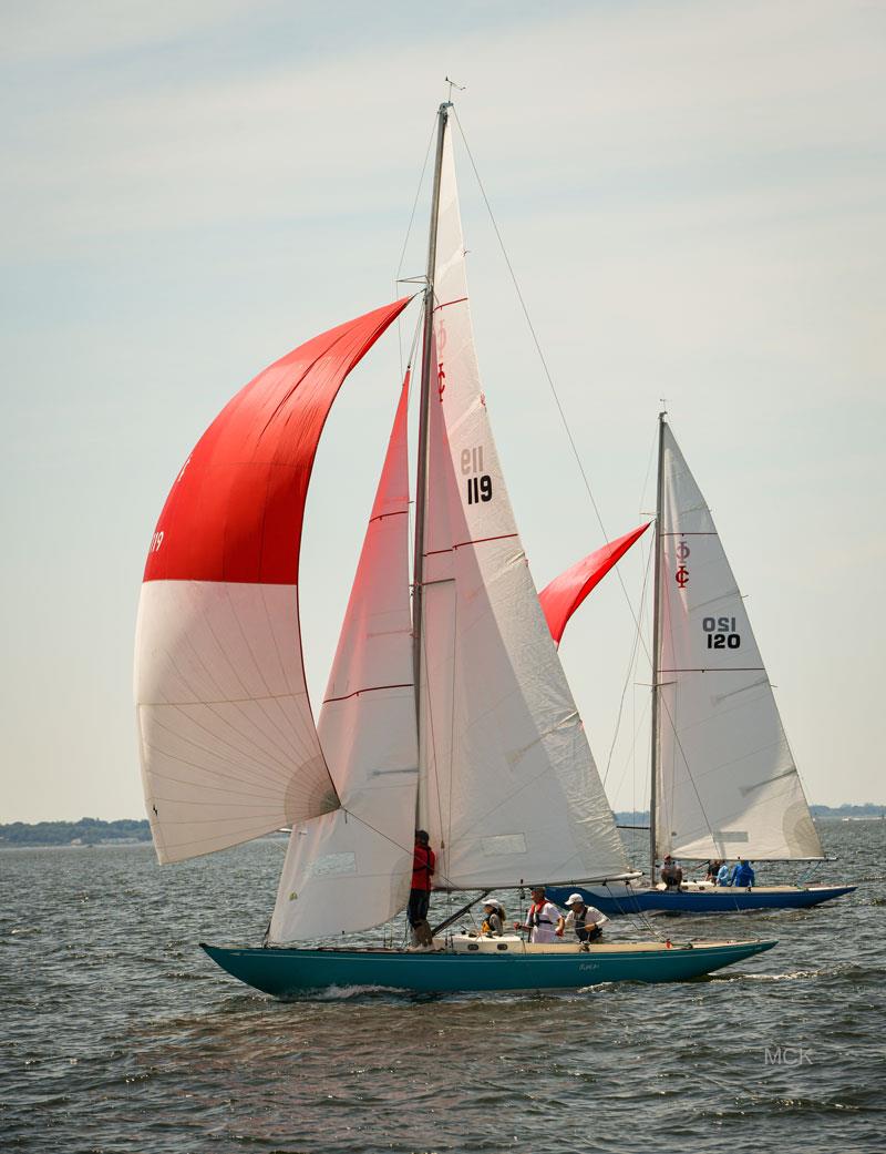 Larchmont Yacht Club's 124th Race Week photo copyright Maureen C. Koeppel taken at Larchmont Yacht Club and featuring the Classic Yachts class