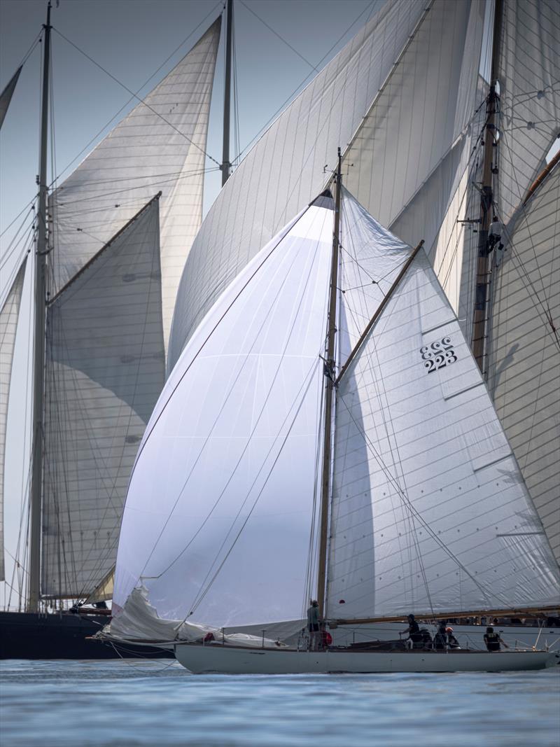 Richard Mille Cup 2023 photo copyright Ewan Lebourdais taken at Royal Cornwall Yacht Club and featuring the Classic Yachts class