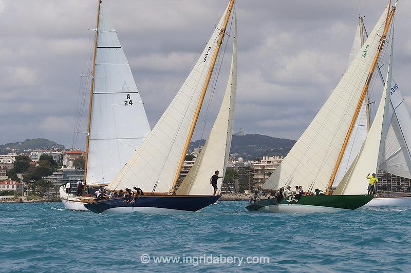 Les Voiles D'Antibes photo copyright Ingrid Abery / www.ingridabery.com taken at Société des Régates d'Antibes and featuring the Classic Yachts class