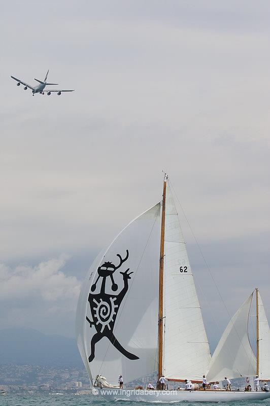 Les Voiles D'Antibes photo copyright Ingrid Abery / www.ingridabery.com taken at Société des Régates d'Antibes and featuring the Classic Yachts class