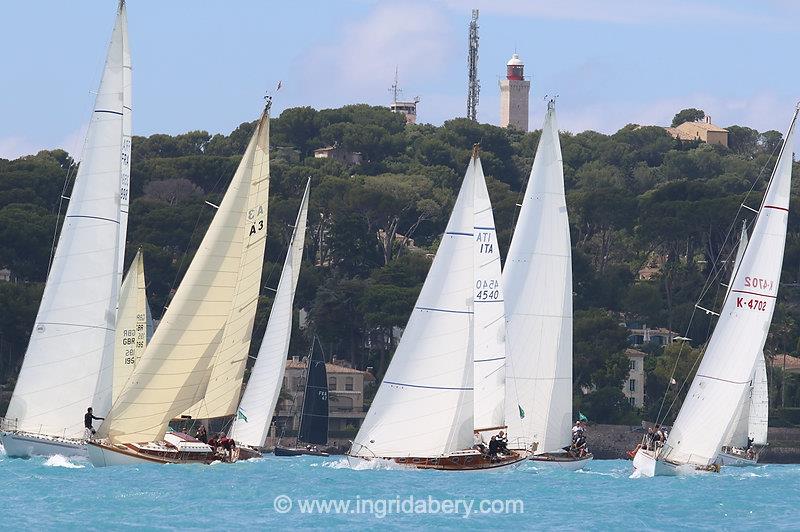 Les Voiles D'Antibes photo copyright Ingrid Abery / www.ingridabery.com taken at Société des Régates d'Antibes and featuring the Classic Yachts class