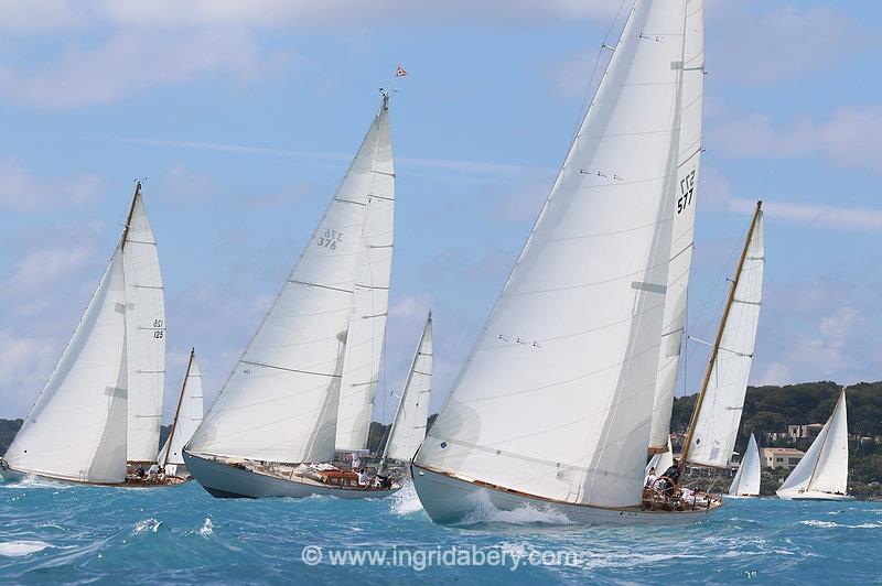 Les Voiles D'Antibes photo copyright Ingrid Abery / www.ingridabery.com taken at Société des Régates d'Antibes and featuring the Classic Yachts class