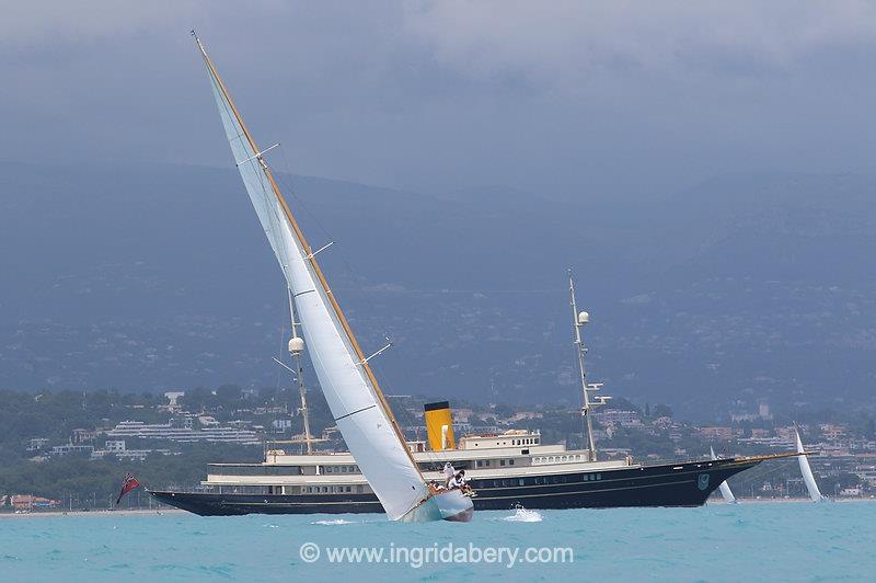 Les Voiles D'Antibes photo copyright Ingrid Abery / www.ingridabery.com taken at Société des Régates d'Antibes and featuring the Classic Yachts class