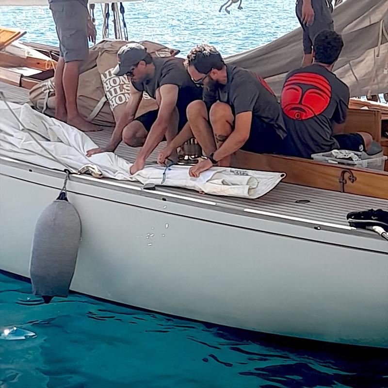 Measurement at 2024 Argentario Sailing Week photo copyright Marco Solari taken at Yacht Club Santo Stefano and featuring the Classic Yachts class