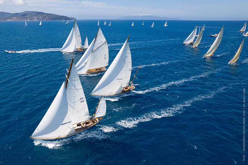 2024 Argentario Sailing Week photo copyright Argentario Sailing Week taken at Yacht Club Santo Stefano and featuring the Classic Yachts class