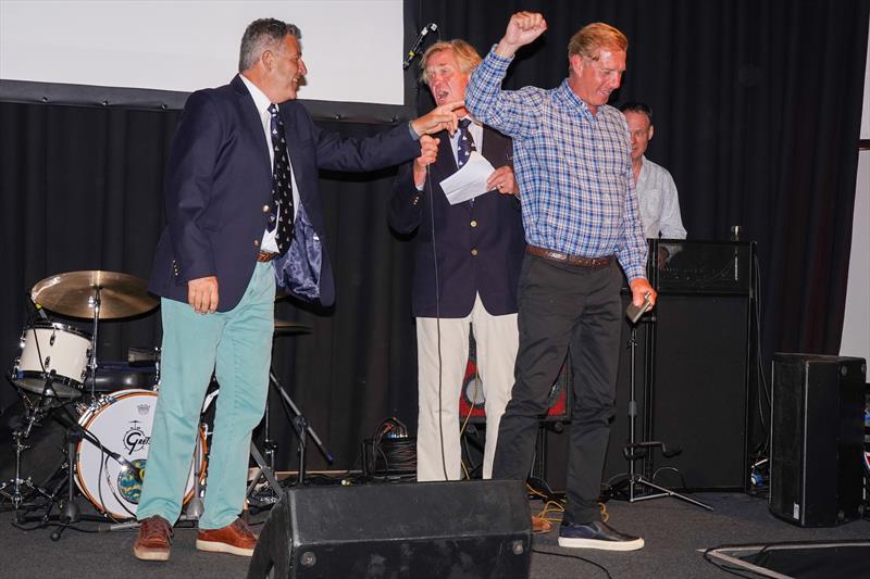 In need of a stifff drink winner, Crusade - British Classic Week prize-giving photo copyright Chris Brown taken at British Classic Yacht Club and featuring the Classic Yachts class