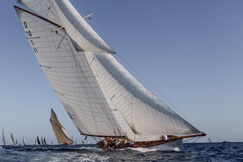 Les Voiles de Saint-Tropez photo copyright Gilles Martin-Raget taken at Société Nautique de Saint-Tropez and featuring the Classic Yachts class