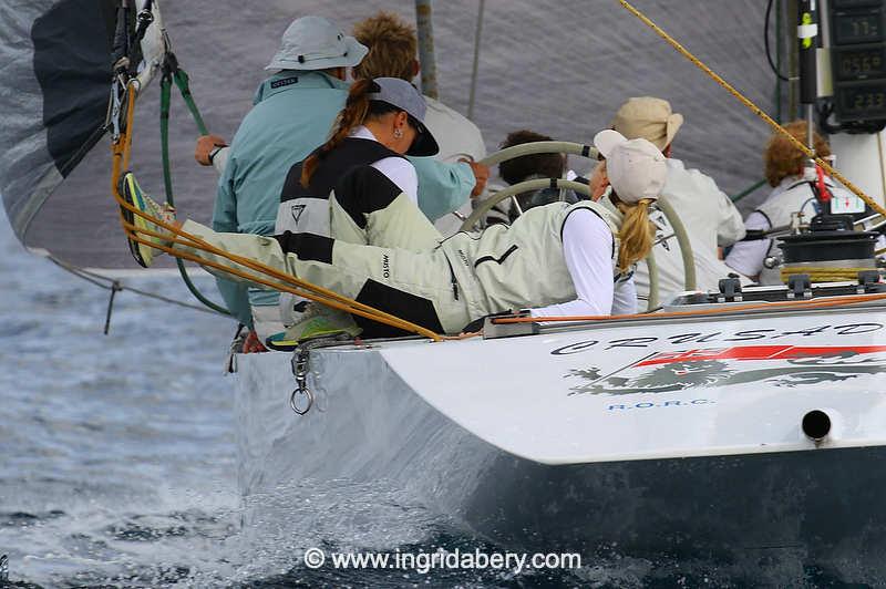 Les Voiles de Saint-Tropez day 6 - racing abandoned due to lack of wind photo copyright Ingrid Abery / www.ingridabery.com taken at Société Nautique de Saint-Tropez and featuring the Classic Yachts class