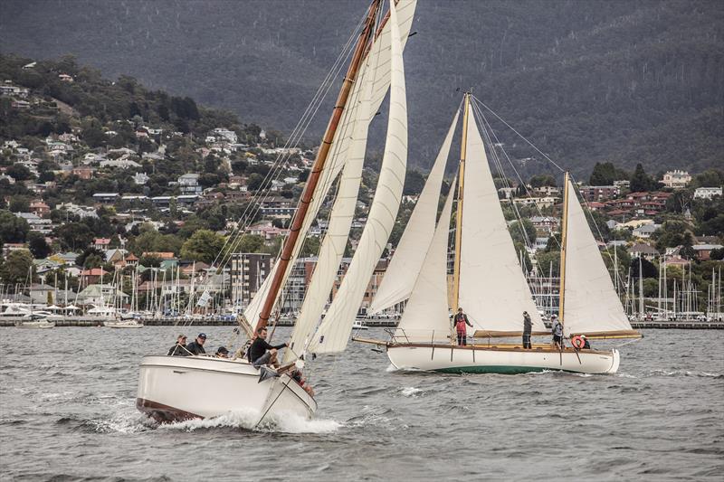 Historic Trans-Tasman rivalry reignites at Wooden Boat Festival - photo © Mark Chew Photography / AWBF