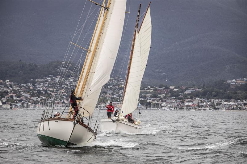 Historic Trans-Tasman rivalry reignites at Wooden Boat Festival - photo © Mark Chew Photography / AWBF