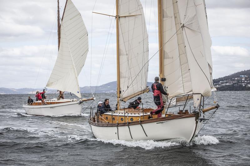 Historic Trans-Tasman rivalry reignites at Wooden Boat Festival - photo © Mark Chew Photography / AWBF