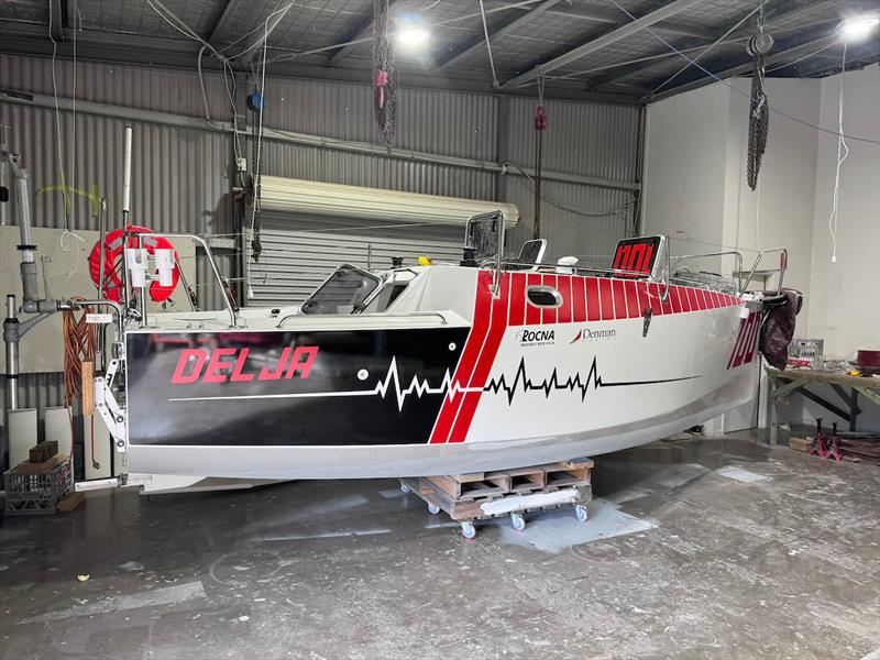 Father and Son Team Mike Blenkinsop, hull 99, and John Blenkinsop, hull 100, from Mooloolaba, Queensland, Australia, built two identical CG580s side by side. After two and a half years, they launched the boats, which are currently undergoing sea trials - photo © John Blenkinsop